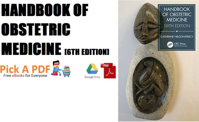 Handbook of Obstetric Medicine 5th Edition PDF Free Download