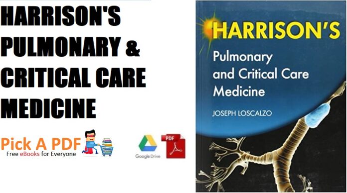 Harrison's Pulmonary and Critical Care Medicine 1st Edition PDF Free Download