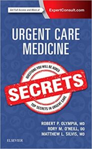 Urgent Care Medicine Secrets 1st Edition
